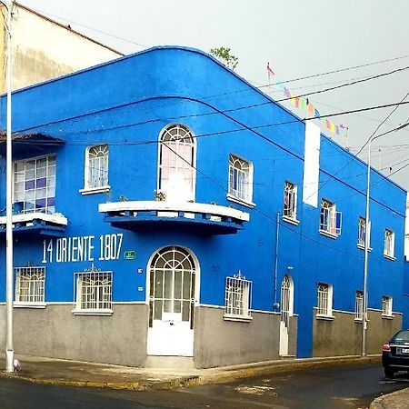 Hostal Azul Puebla Barrio El Alto Экстерьер фото
