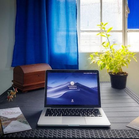 Hostal Azul Puebla Barrio El Alto Экстерьер фото