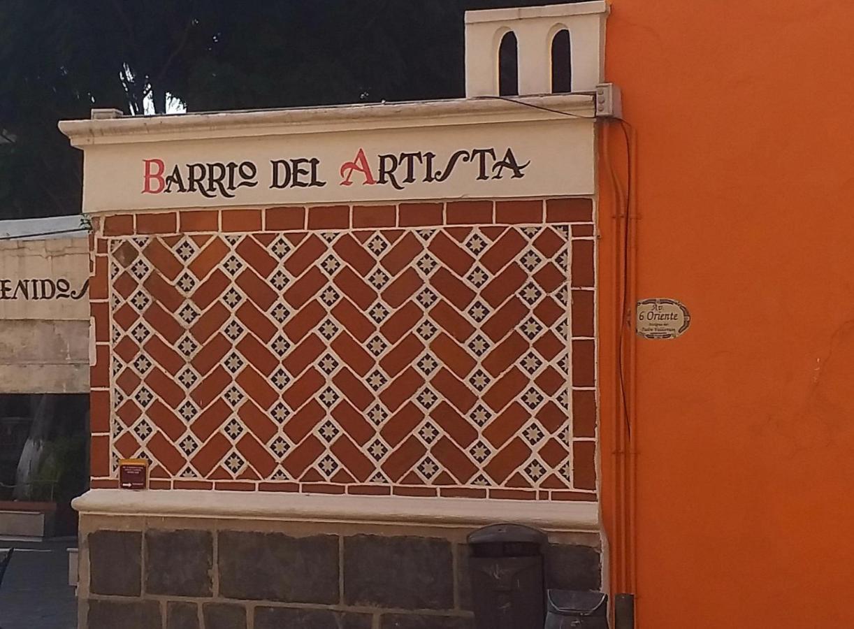 Hostal Azul Puebla Barrio El Alto Экстерьер фото