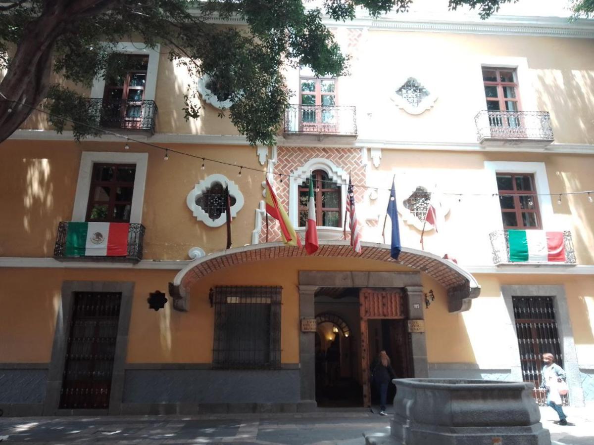 Hostal Azul Puebla Barrio El Alto Экстерьер фото