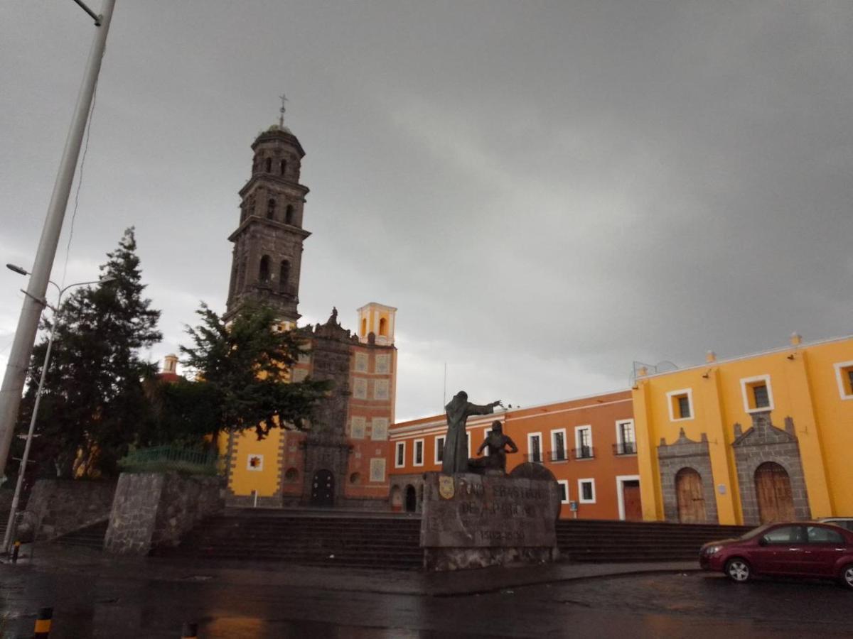 Hostal Azul Puebla Barrio El Alto Экстерьер фото