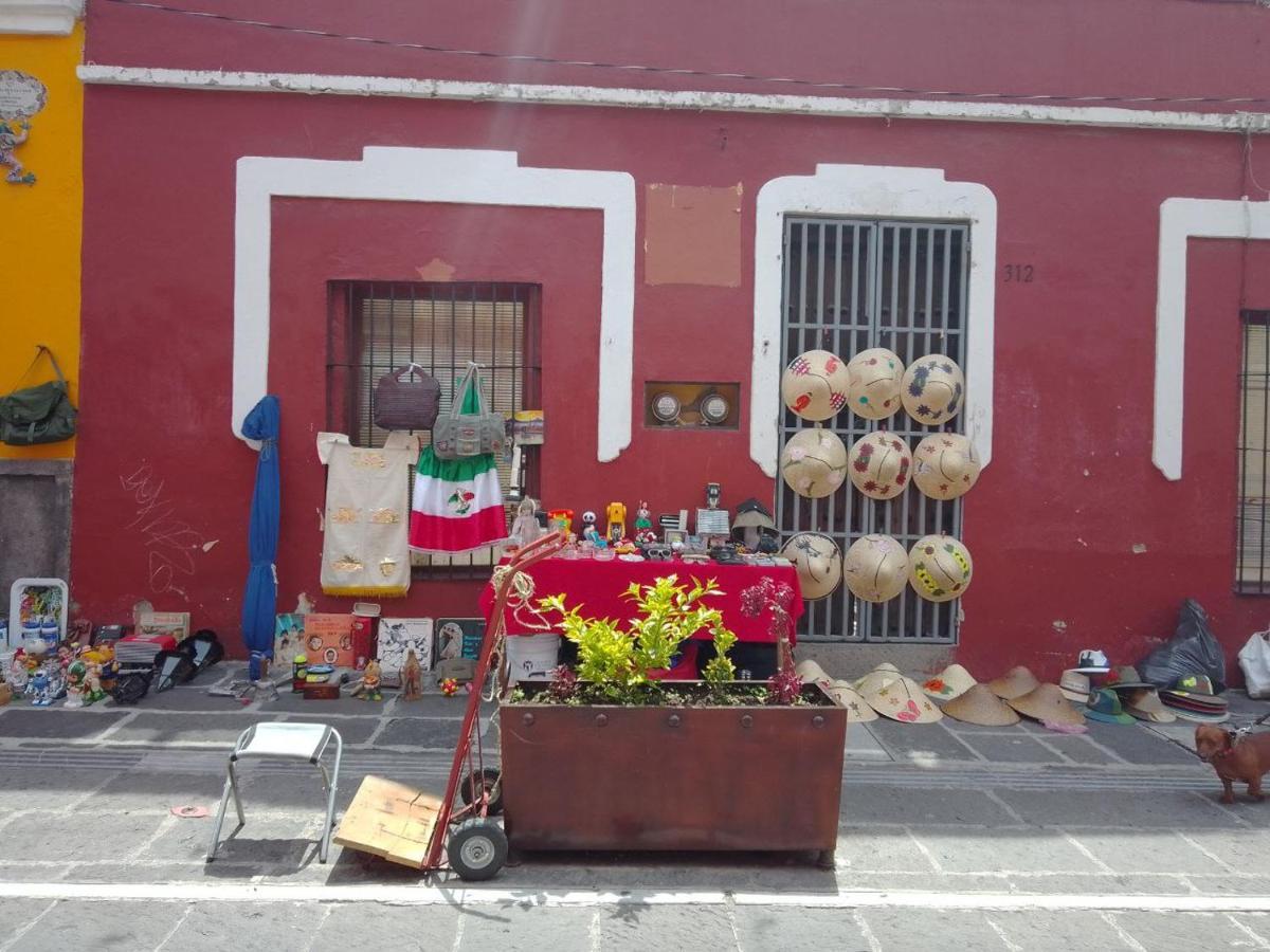 Hostal Azul Puebla Barrio El Alto Экстерьер фото