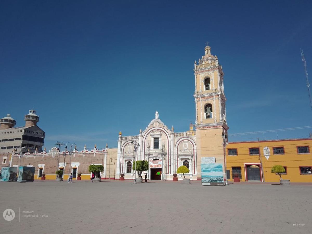 Hostal Azul Puebla Barrio El Alto Экстерьер фото