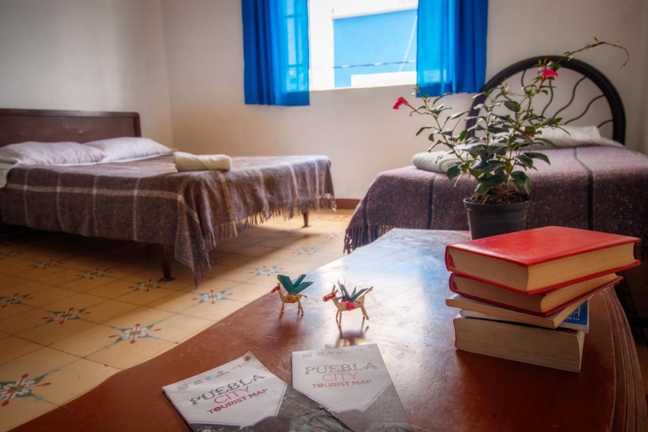 Hostal Azul Puebla Barrio El Alto Экстерьер фото